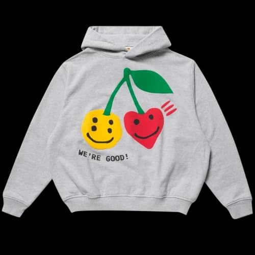 Human Made x Cactus Plant Flea Market We're Good! Sweatshirt 'Heather Grey'