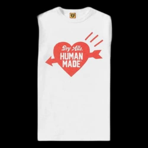 HUMAN MADE Logo Short-sleeved Unisex White