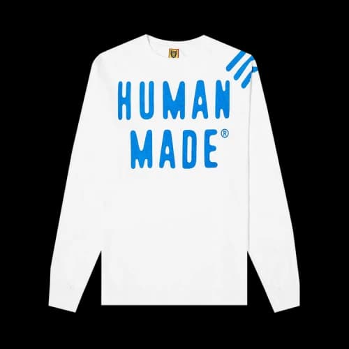 Human Made Long-Sleeve Tee #1 'White'