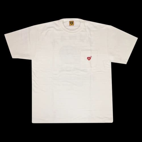 Human Made Polar Bear Logo Pocket Short-Sleeve T-Shirt 'White'