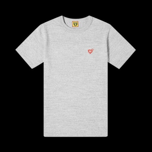 Human Made Heart One Point Tee 'Grey'