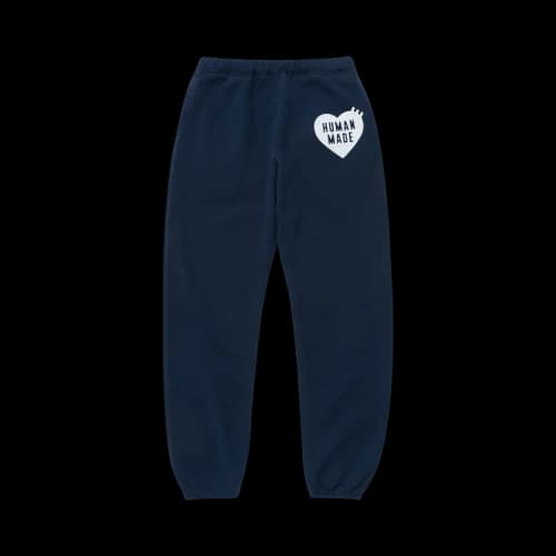 Human Made Heart Logo Sweat Pants 'Navy'