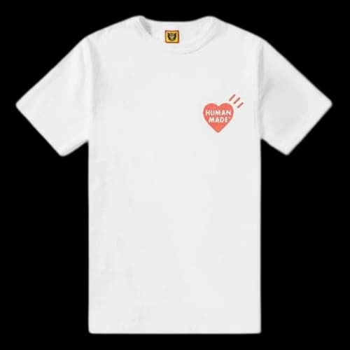 HUMAN MADE Dry Alls Back Printing Short Sleeve White