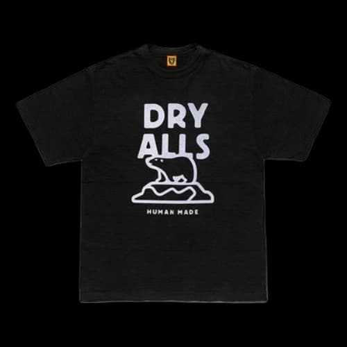 HUMAN MADE Printing Short Sleeve Unisex Black