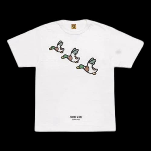 HUMAN MADE Unisex Dry Alls Short-sleeved White