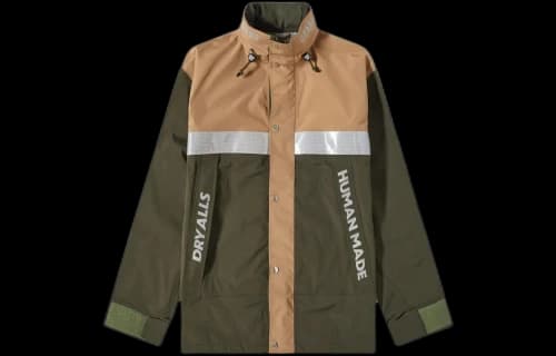 Human Made Rain Parka Jacket Blue