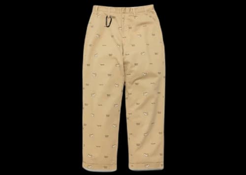 Human Made Pattern Printed Chino Pants Olive Drab