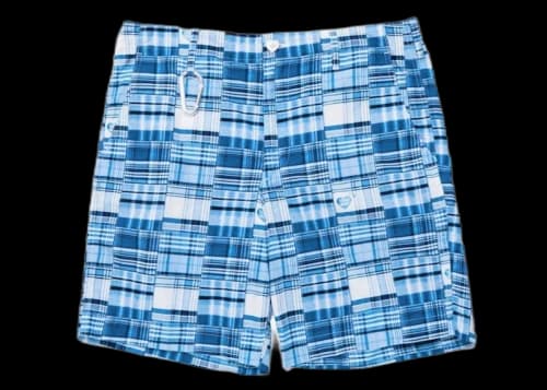 Human Made Patchwork Shorts Blue