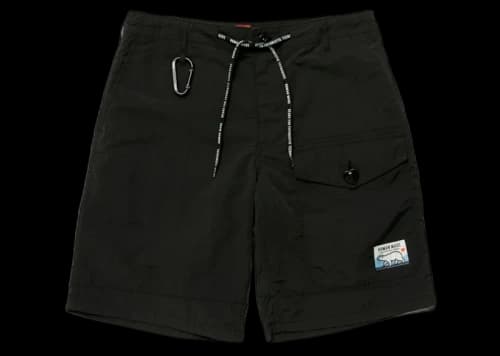 Human Made Polar Bear Nylon Militaly Shorts Blue