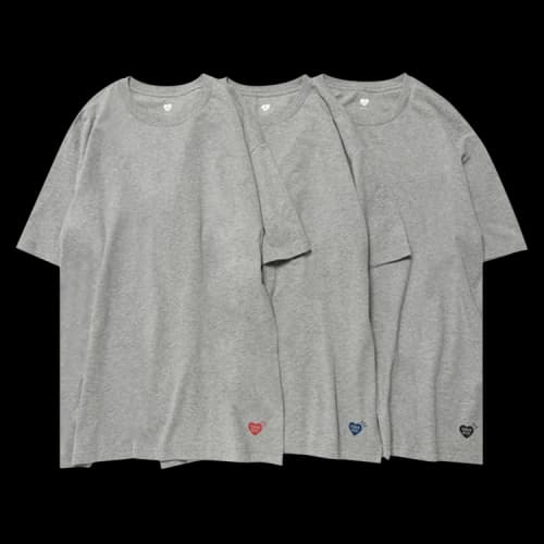 Human Made T-Shirt (3 Pack) 'Grey'