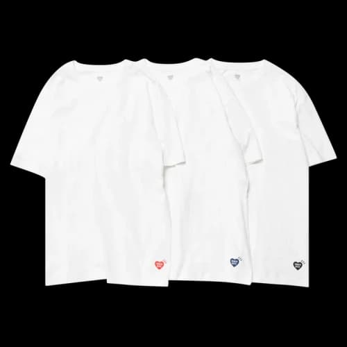 Human Made T-Shirt (3 Pack) 'White'