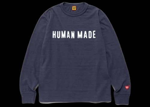 Human Made Classic L/S T-Shirt Navy
