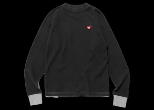 Human Made Thermal L/S T-Shirt Black