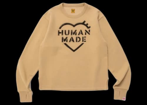 Human Made Military Sweatshirt #1 Sweatshirt Beige