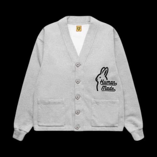 Human Made Sweatshirt Cardigan 'Grey'