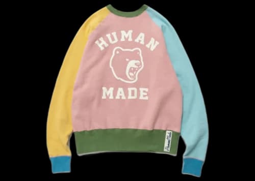 Human Made Tsuriami Crazy Pastel Sweatshirt Multi