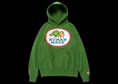 Human Made Heavy Weight Duck #1 Hoodie Grey