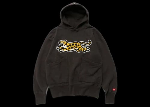 Human Made Tiger Tsuriami Hoodie Black