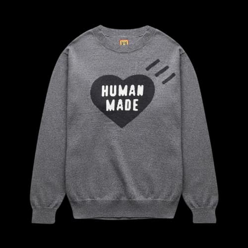 Human Made Heart Knit 'Grey'