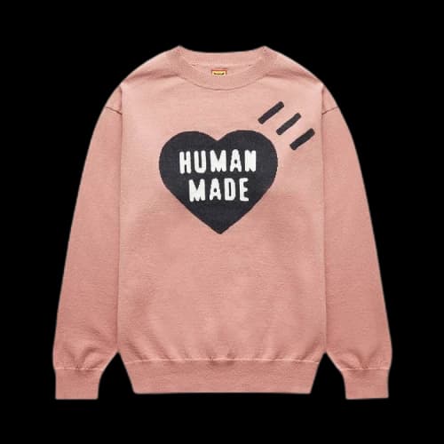Human Made Heart Knit 'Pink'
