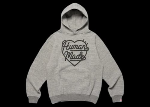 Human Made Heart Sweat Hoodie (FW22) Grey