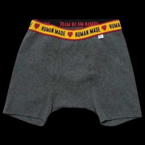 Human Made HMMD Boxer Brief 'Charcoal'