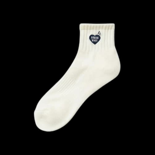 Human Made Short Pile Socks 'White'