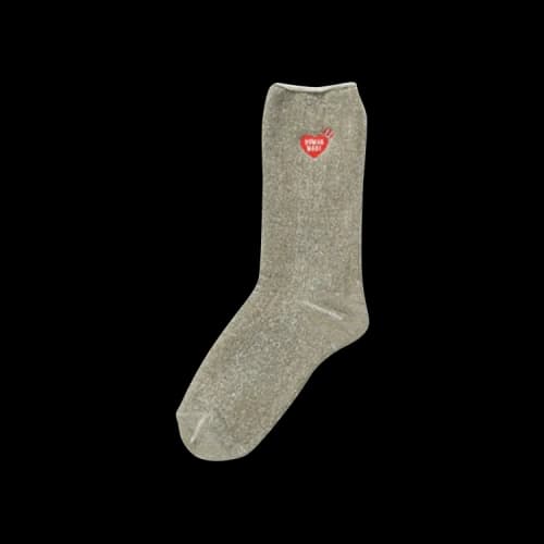 Human Made Plating Pile Socks 'Olive'