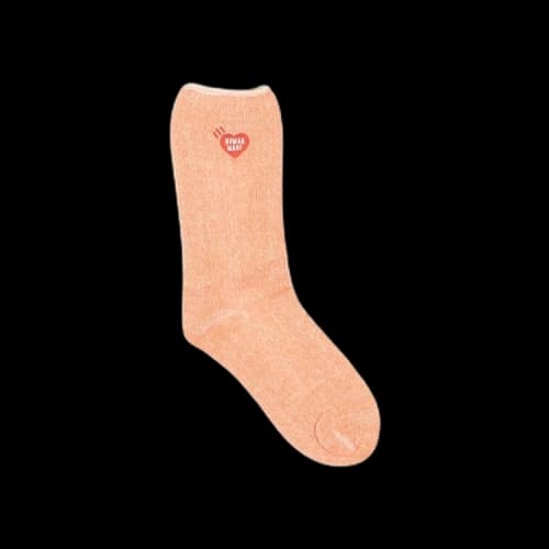 Human Made Plating Pile Socks 'Orange'
