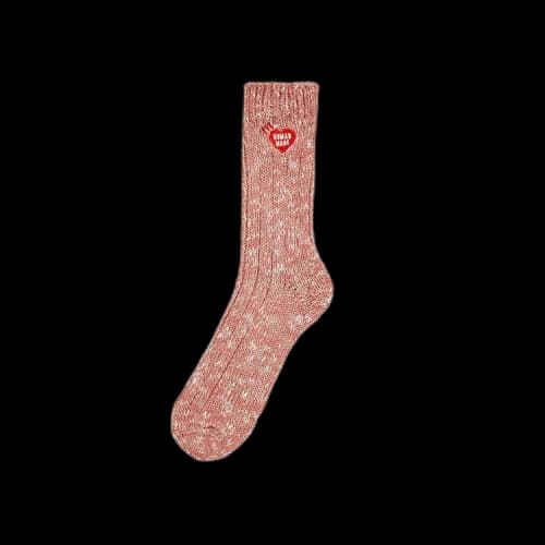 Human Made Low Gauge Rib Socks 'Pink'