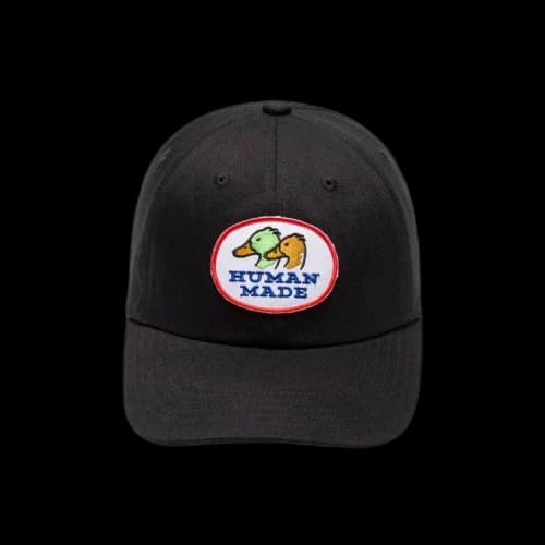 Human Made 6 Panel Twill Cap #1 'Black'