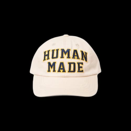 Human Made 6 Panel Twill Cap 'White'