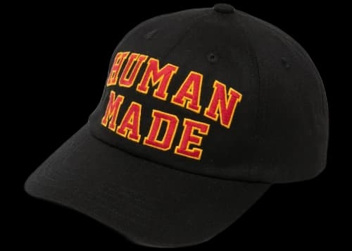 Human Made 6 Pannel Twill Cap Black