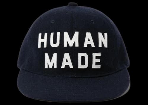Human Made 6 Panel Wool Cap Navy