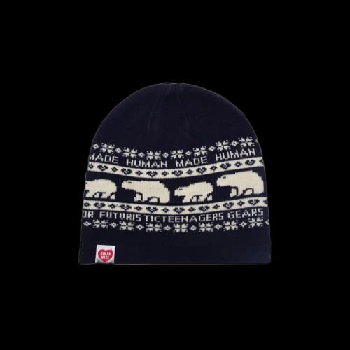 Human Made Jacquard Beanie 'Navy'