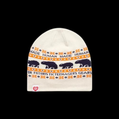 Human Made Jacquard Beanie 'White'