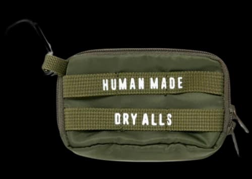 Human Made Military Card Case Olive Drab