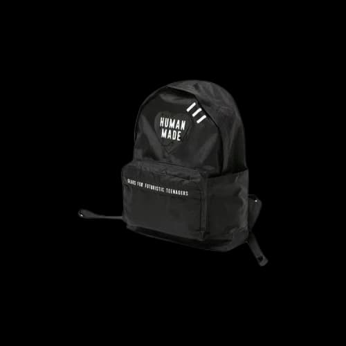 Human Made Rip-Stop Heart Backpack 'Black'