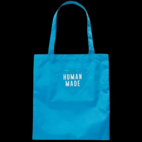Human Made Nylon Ripstop Heart Tote Bag 'Blue'