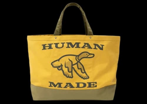 Human Made Large Tote Bag Yellow