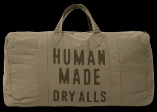 Human Made Boston XL Bag Olive Drab