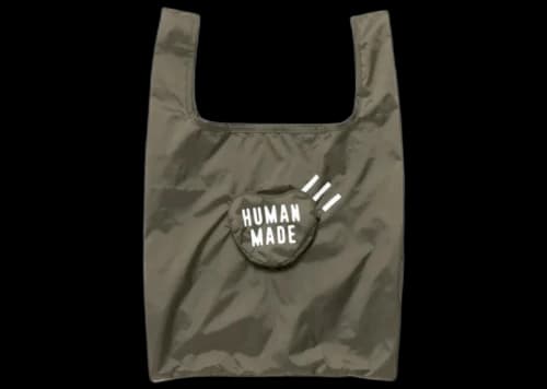Human Made Heart Shopper Bag Olive Drab