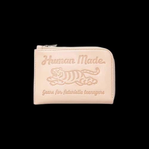 Human Made Leather Wallet 'Beige'