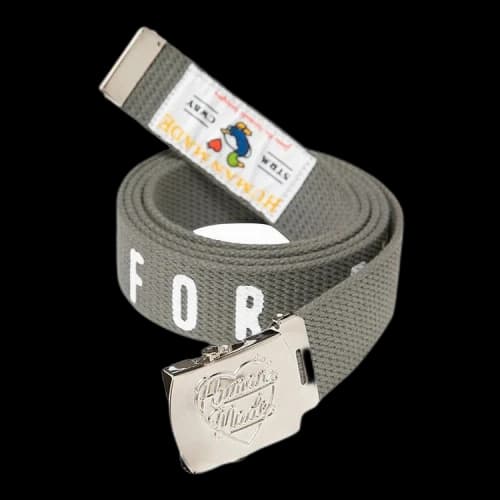 Human Made Web Belt 'Grey'