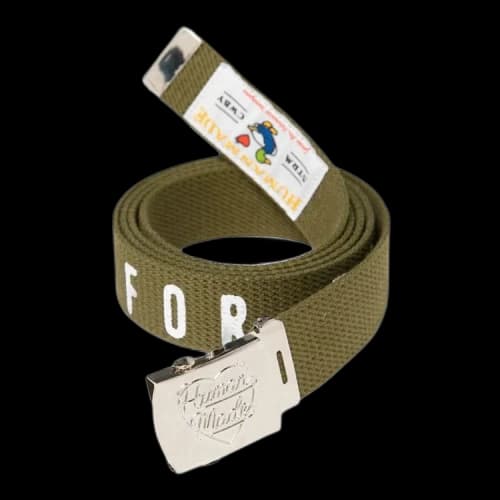Human Made Web Belt 'Olive Drab'