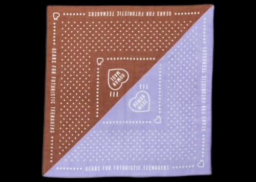 Human Made Monthly September Bandana Brown Purple