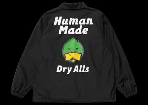 Human Made Duck Coach Jacket Black