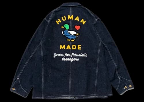 Human Made Denim Coverall Jacket Indigo