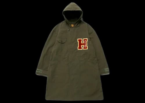 Human Made Military Hooded Coat Olive Drab