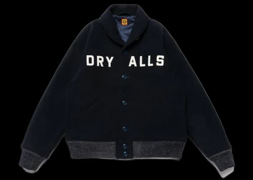 Human Made Melton Wool Jacket Grey